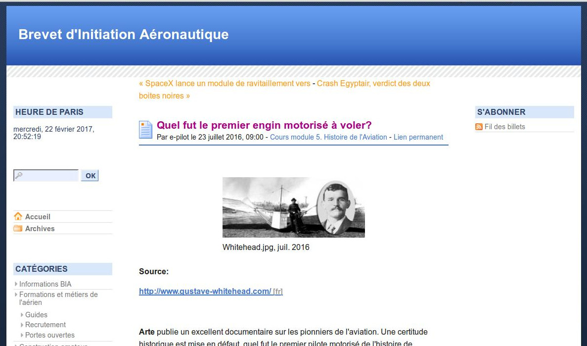Blog Académie de Versailles BIA de Laurent Leroy