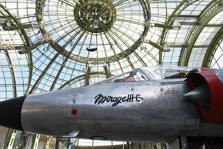 Dassault Mirage III C au Grand Palais à Paris avril 2016