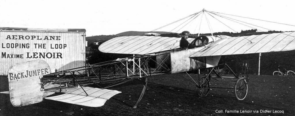 Maxime Lenoir Looping the Loop pionniers de l'aviation