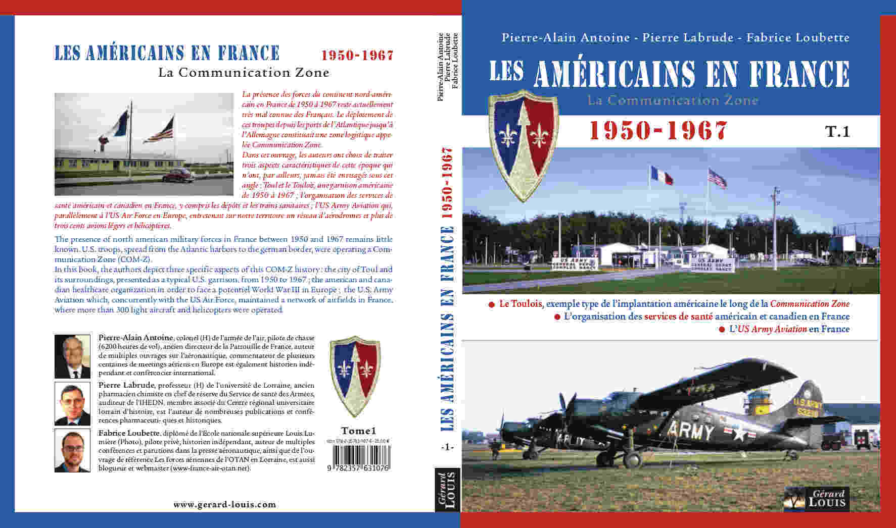 Couverture livre - Les Américains en France