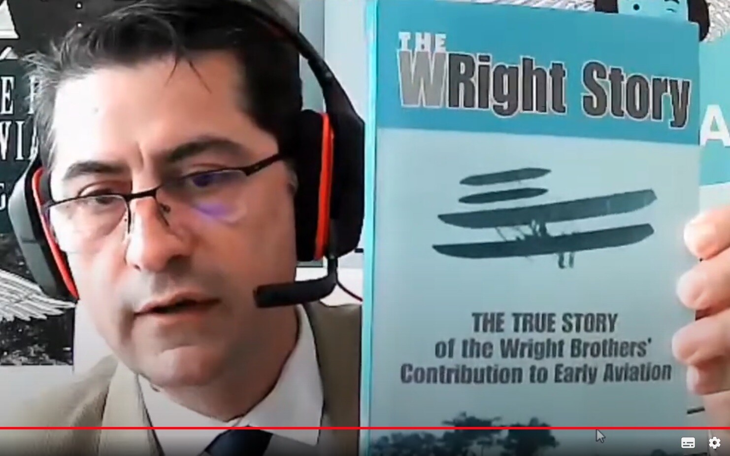 Livre The Wright Story de Joe Bullmer book Toni Giacoia les premiers pionniers de l'aviation fête